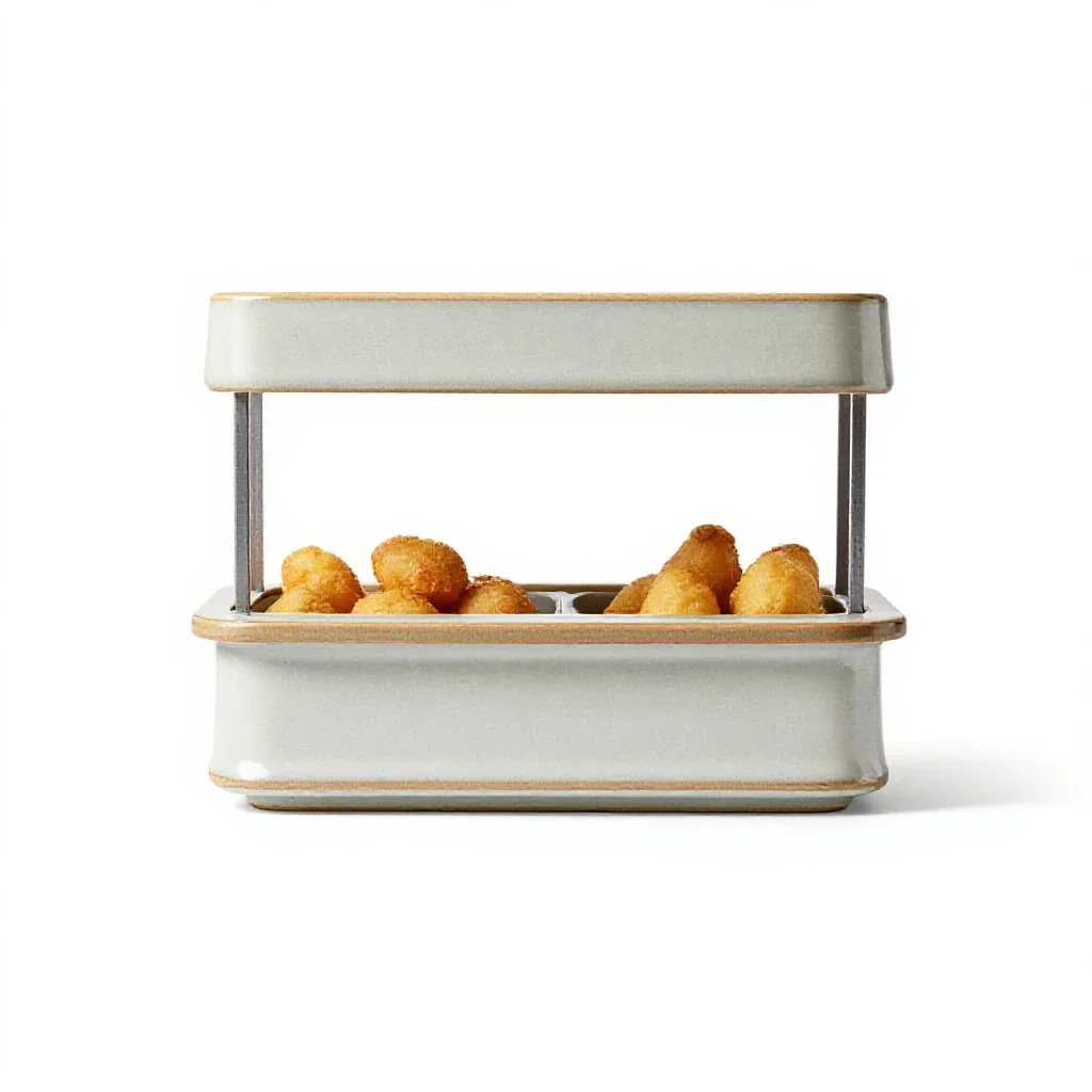 Greasy spoon isolated on a white background