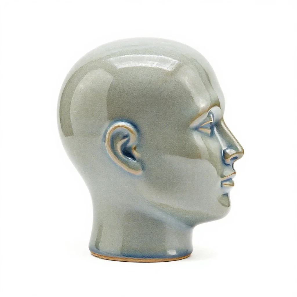 Head shop isolated on a white background