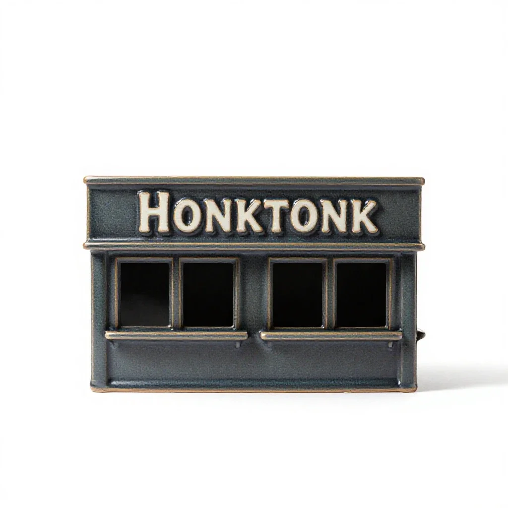 Honkytonk isolated on a white background