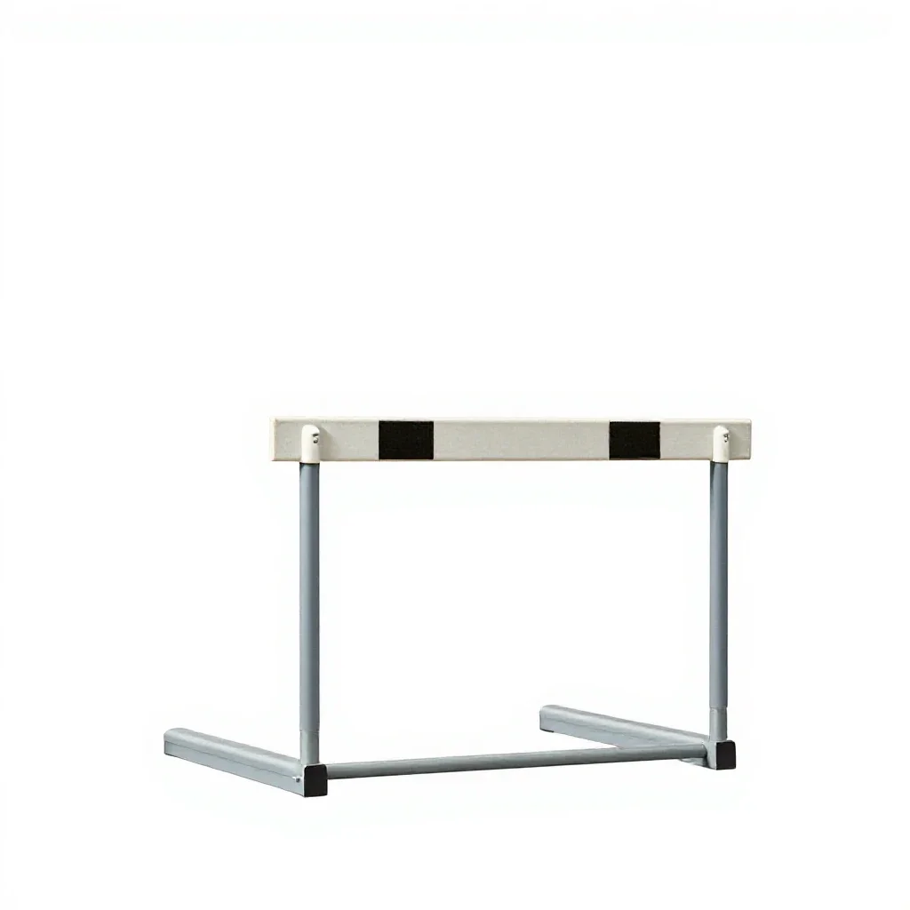 Hurdle isolated on a white background