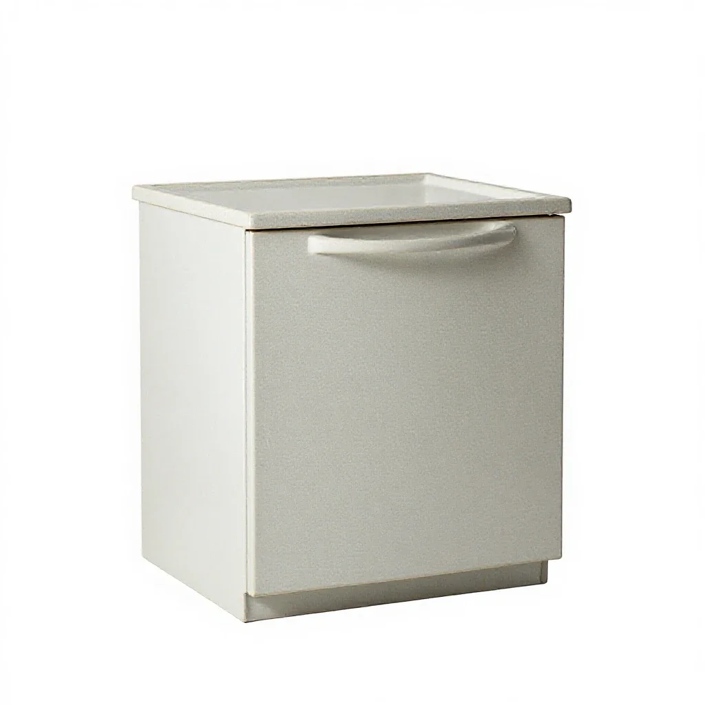 Kitchenette isolated on a white background