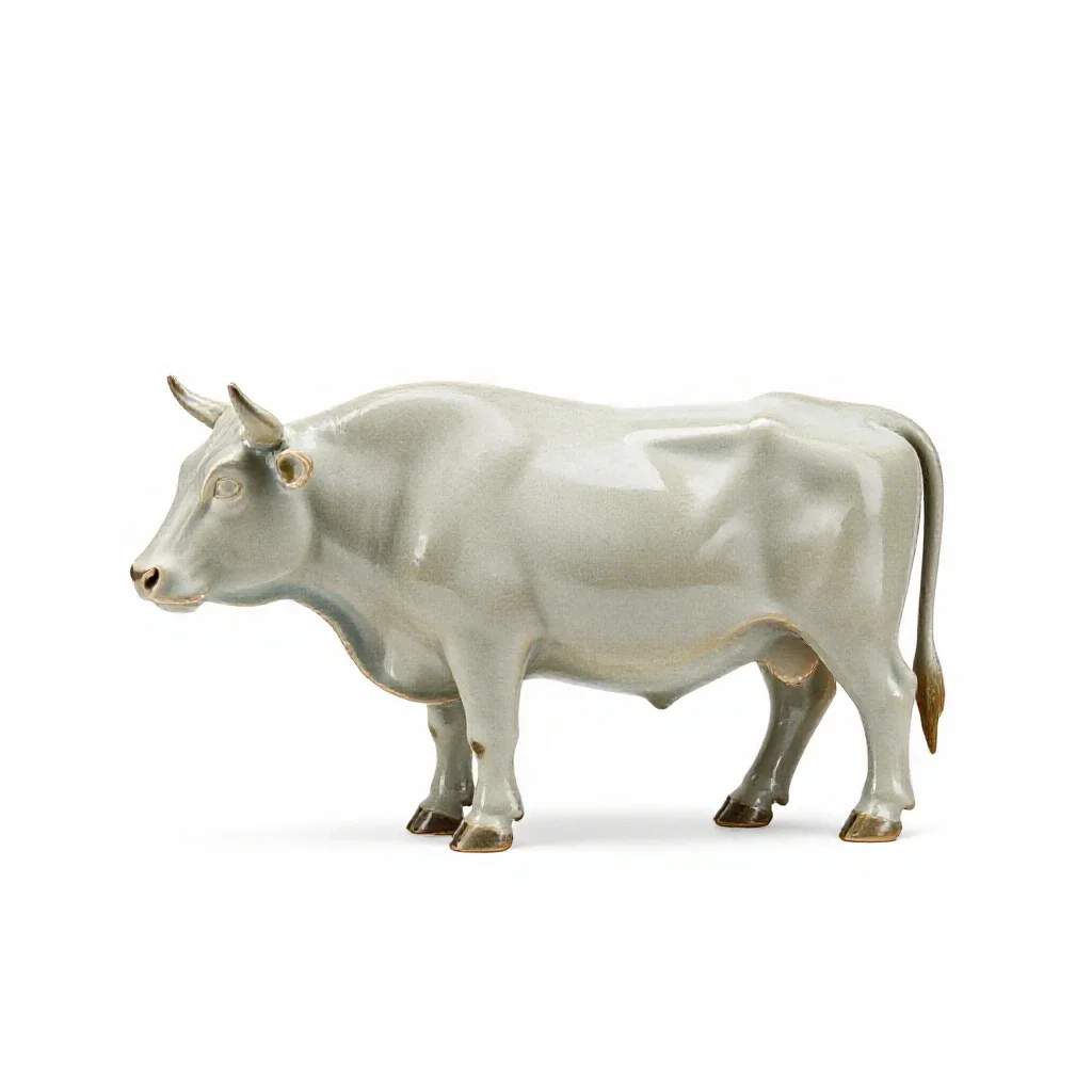 Kraal isolated on a white background