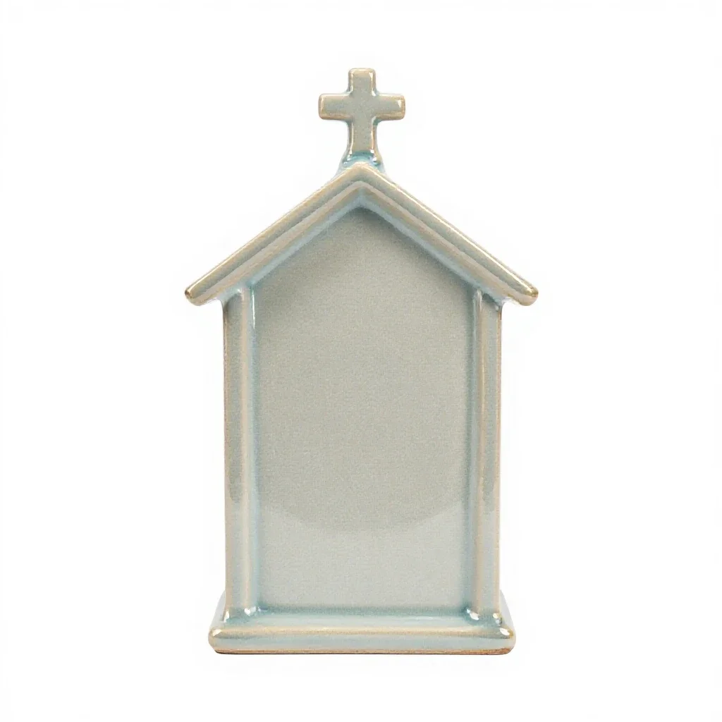 Lady chapel isolated on a white background