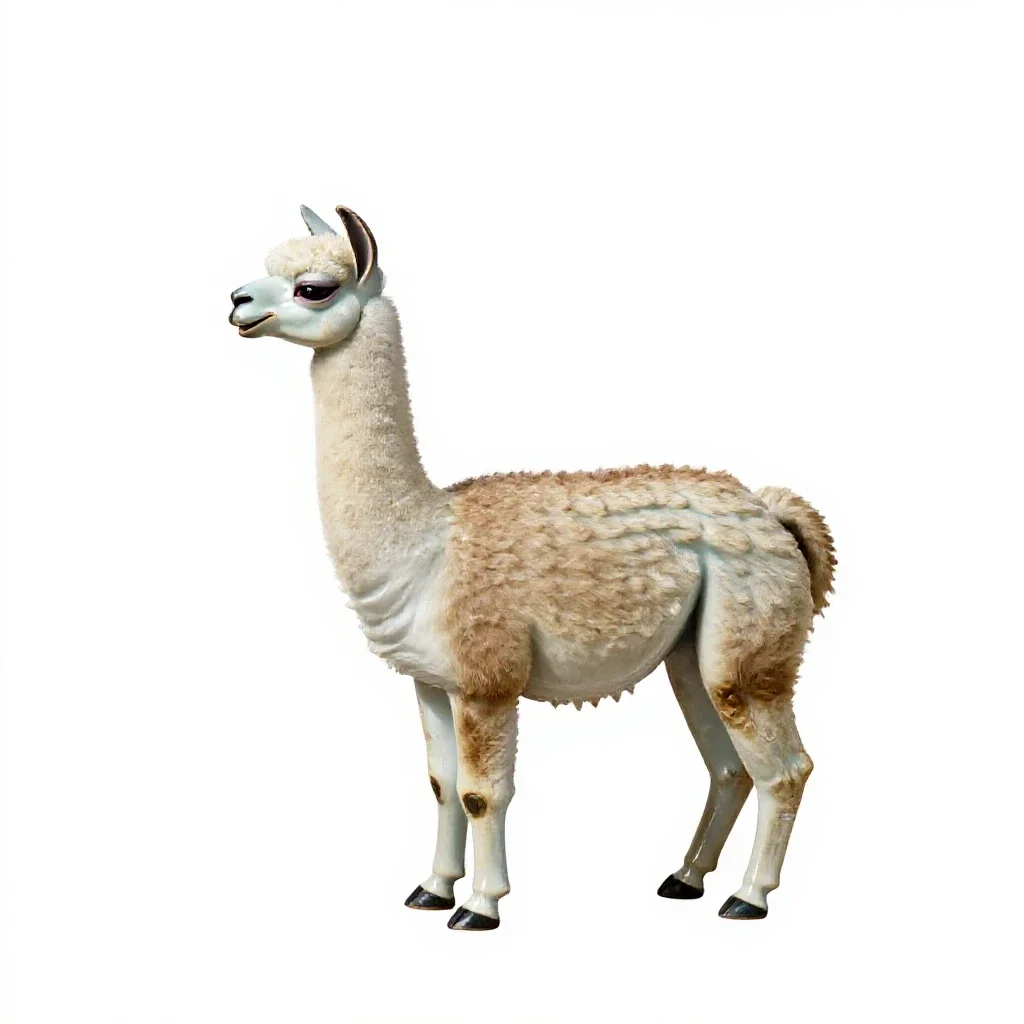 Lamasery isolated on a white background