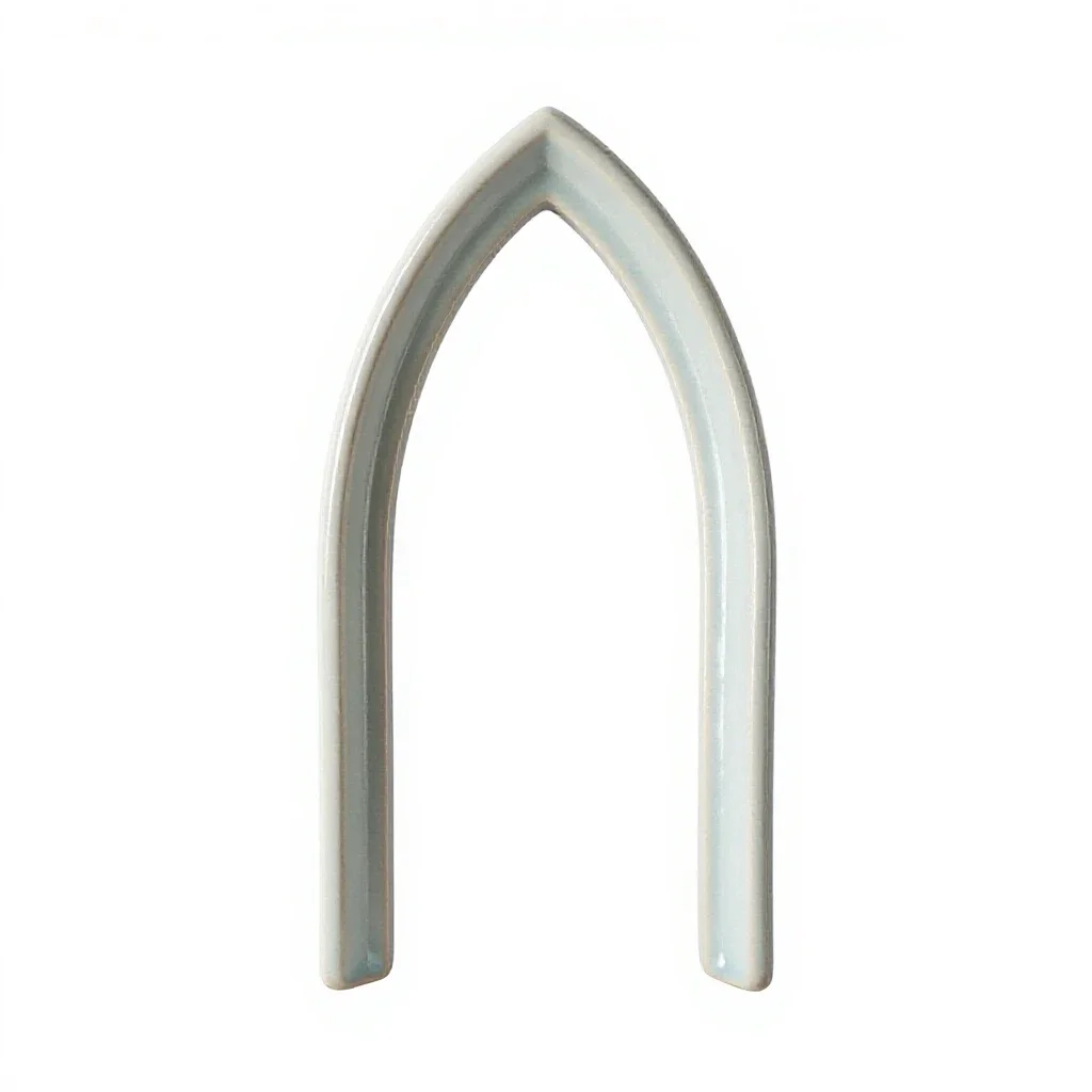 Lancet arch isolated on a white background