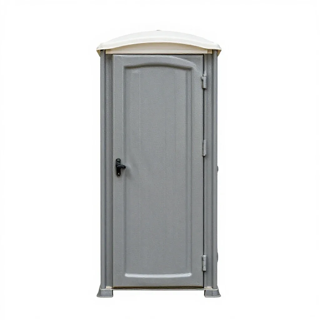 Latrine isolated on a white background