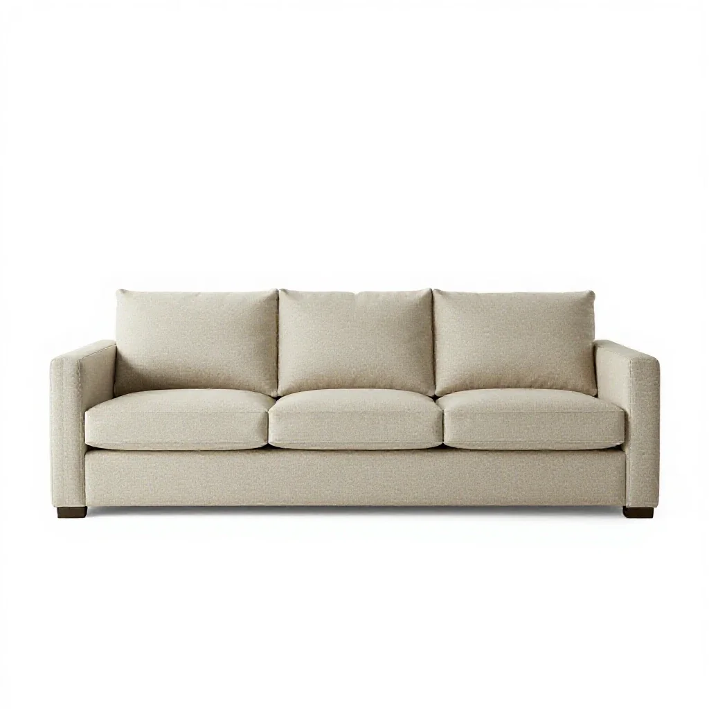 Living room isolated on a white background