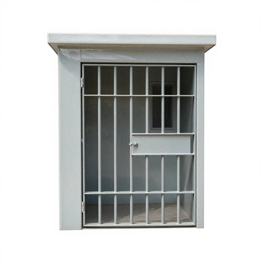 Lockup isolated on a white background