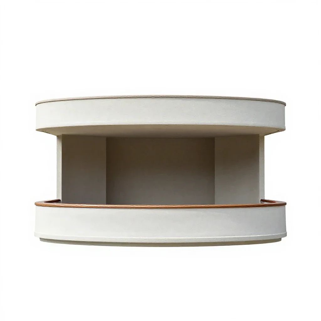 Loge isolated on a white background