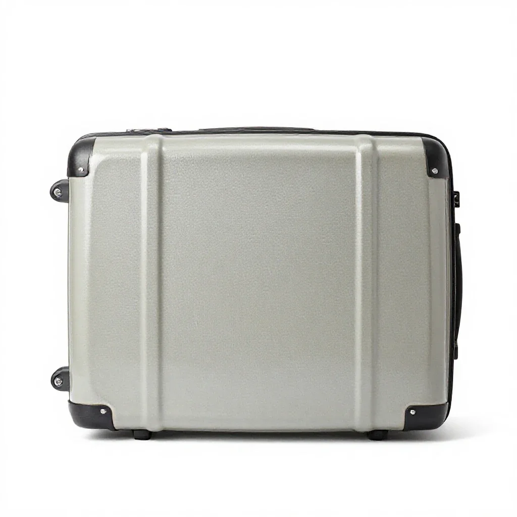 Luggage compartment isolated on a white background