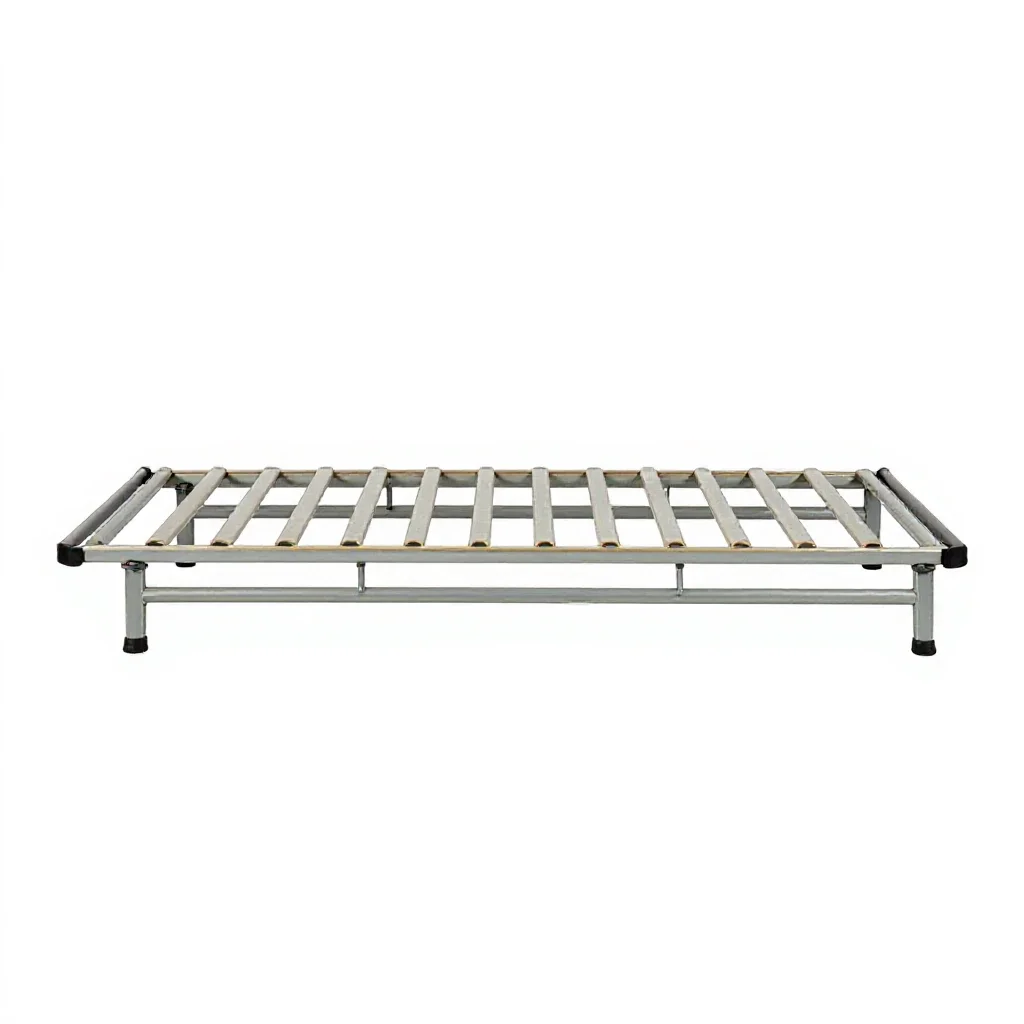 Luggage rack isolated on a white background