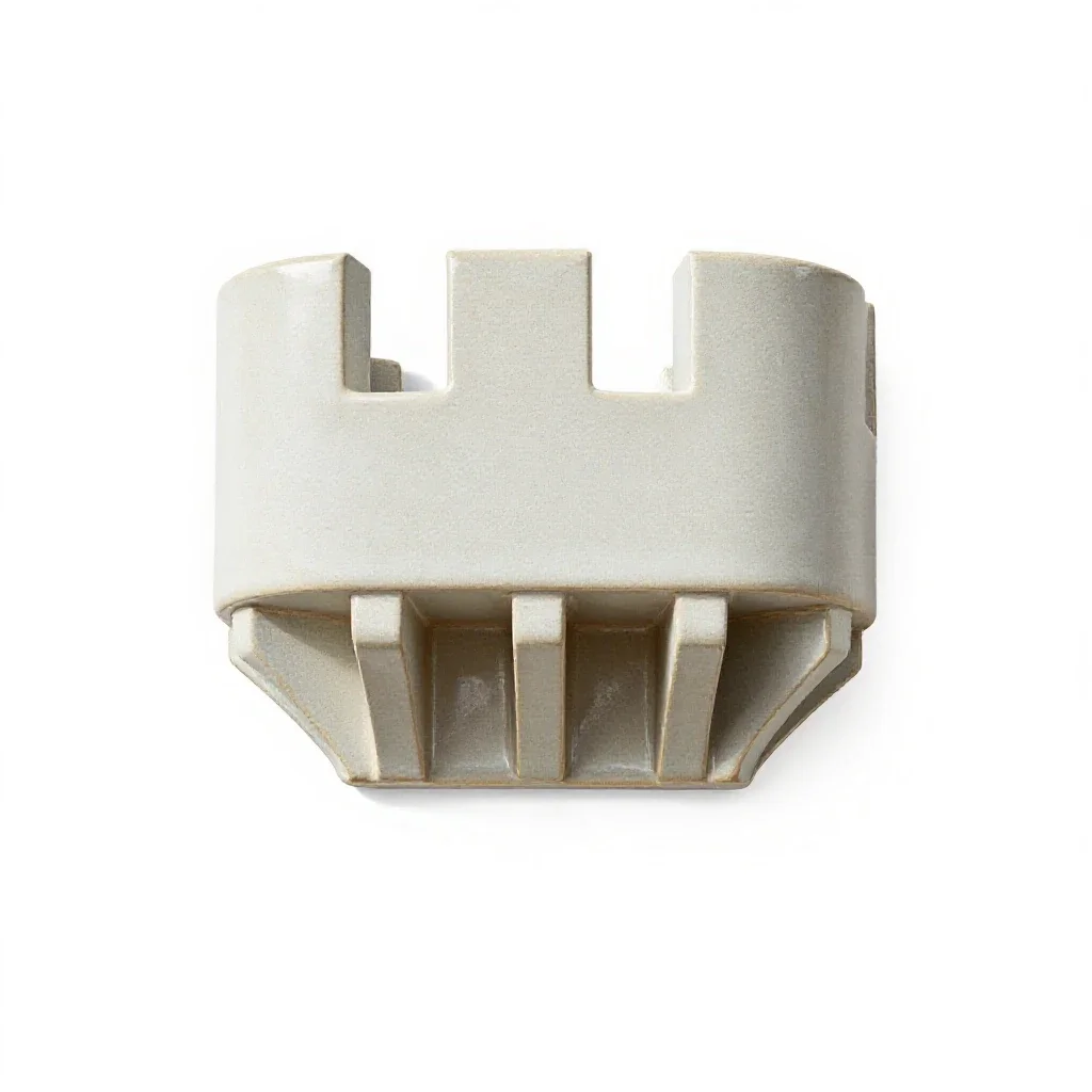 Machicolation isolated on a white background