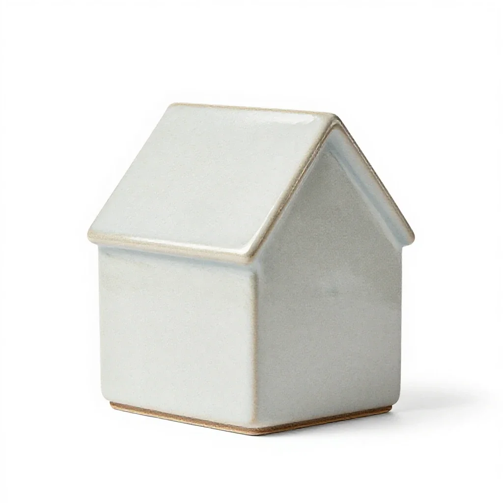 Maisonette isolated on a white background