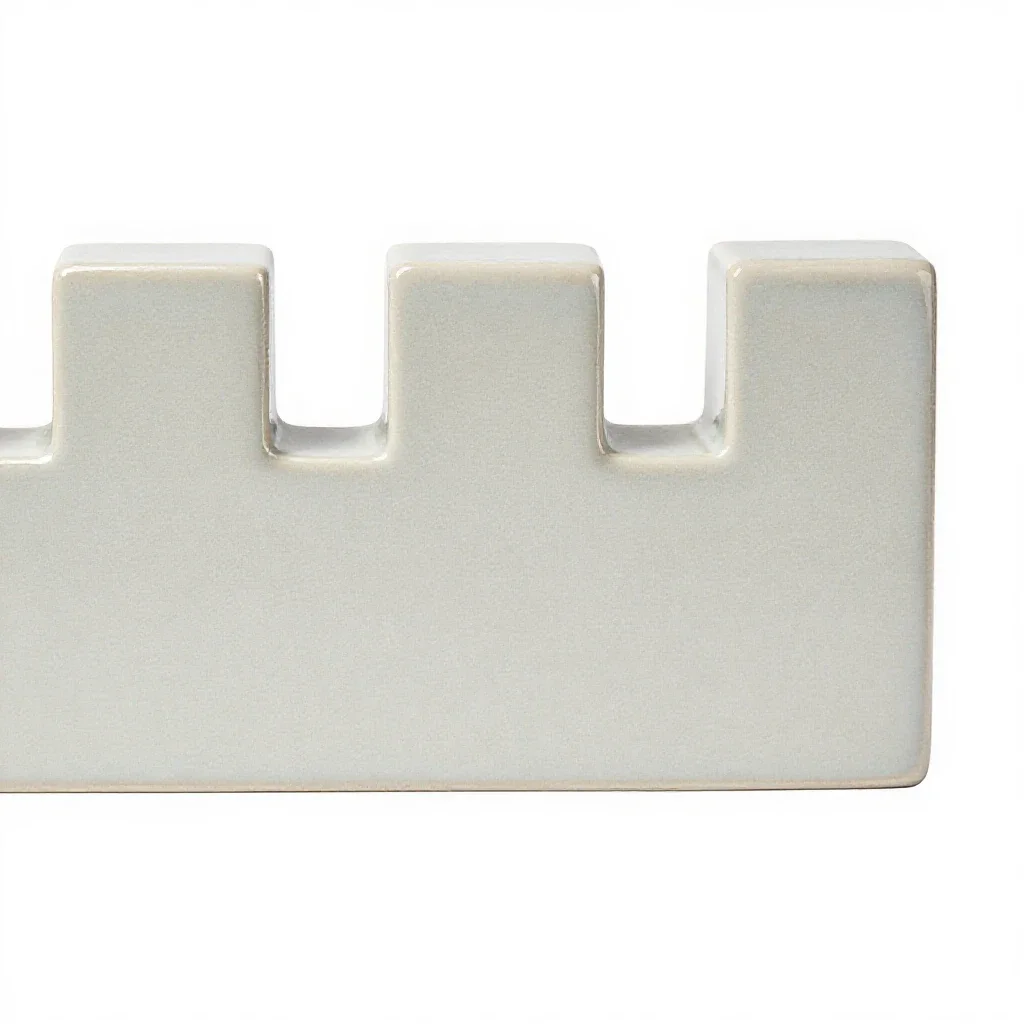 Merlon isolated on a white background