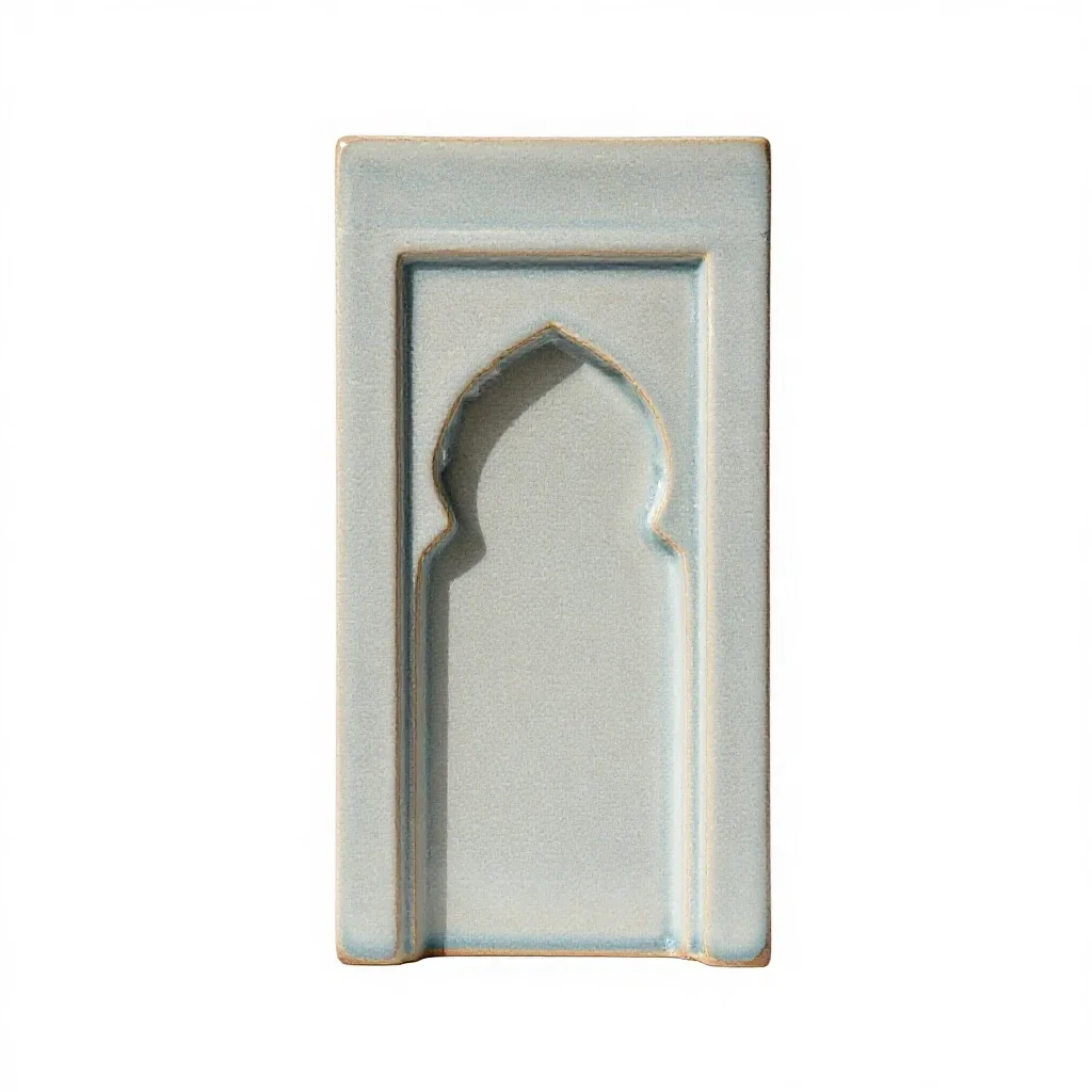 Mihrab isolated on a white background