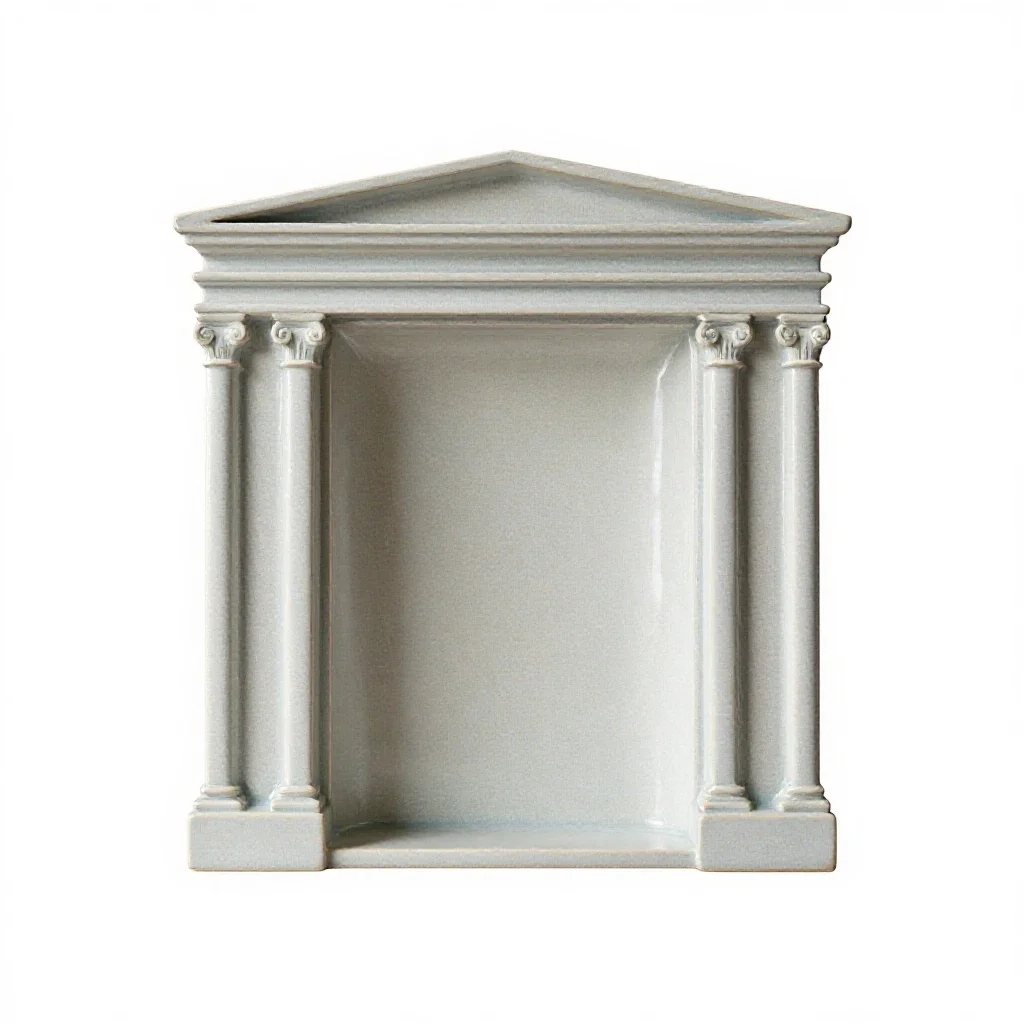 Narthex isolated on a white background