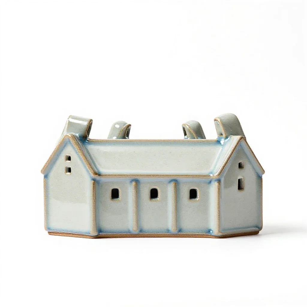 Nunnery isolated on a white background