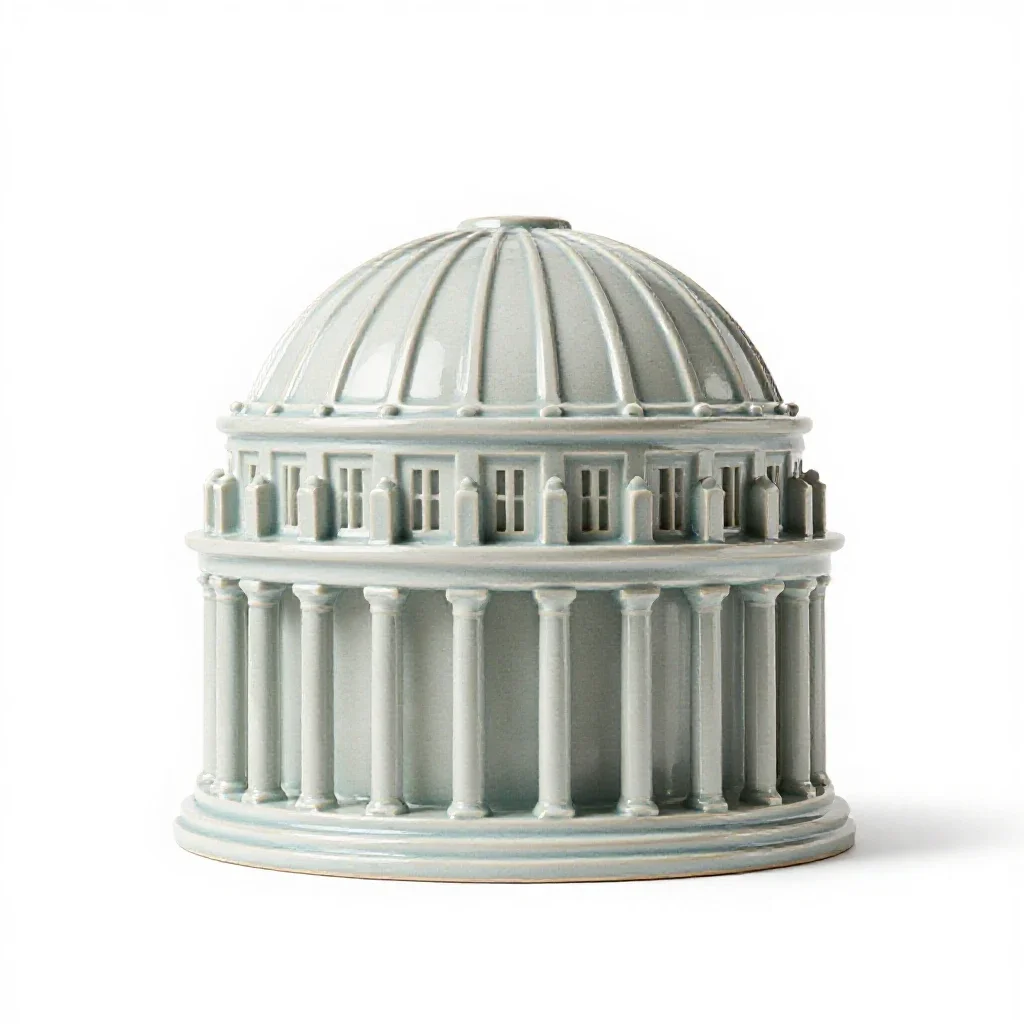 Pantheon isolated on a white background