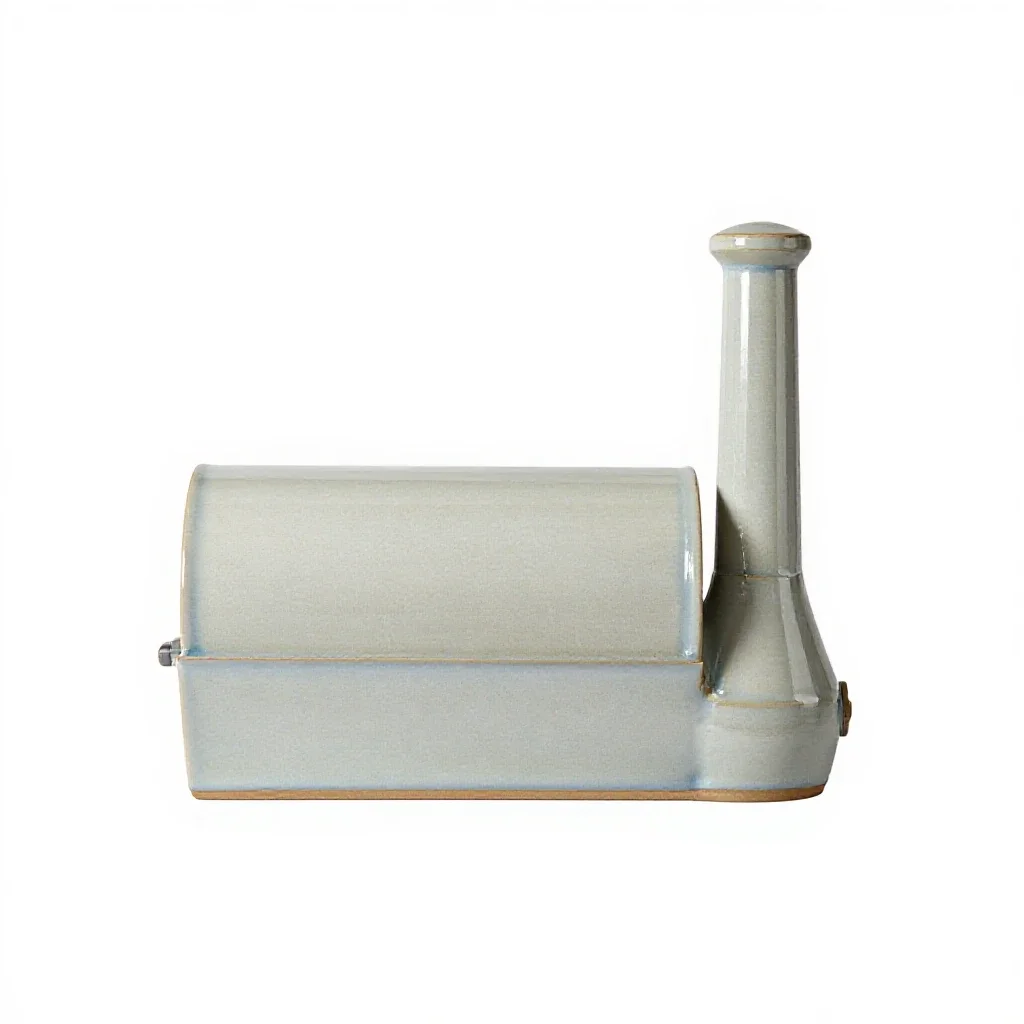 Paper mill isolated on a white background