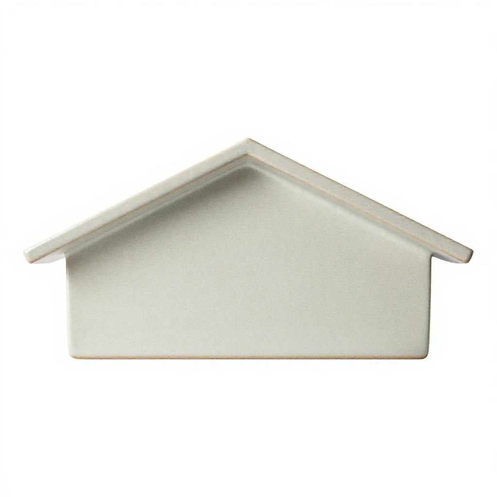Pediment isolated on a white background