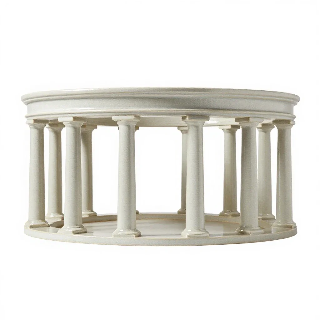 Peristyle isolated on a white background