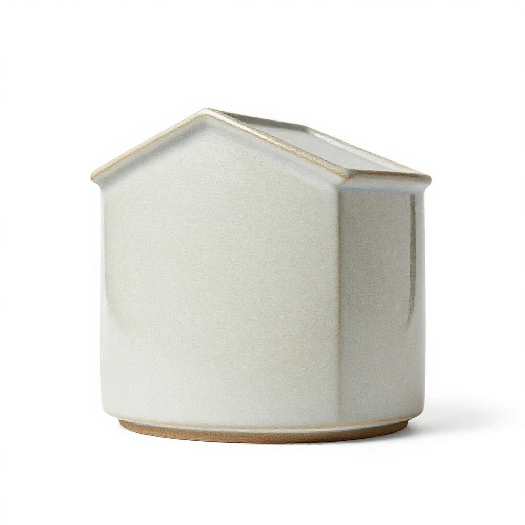 Pied-a-terre isolated on a white background