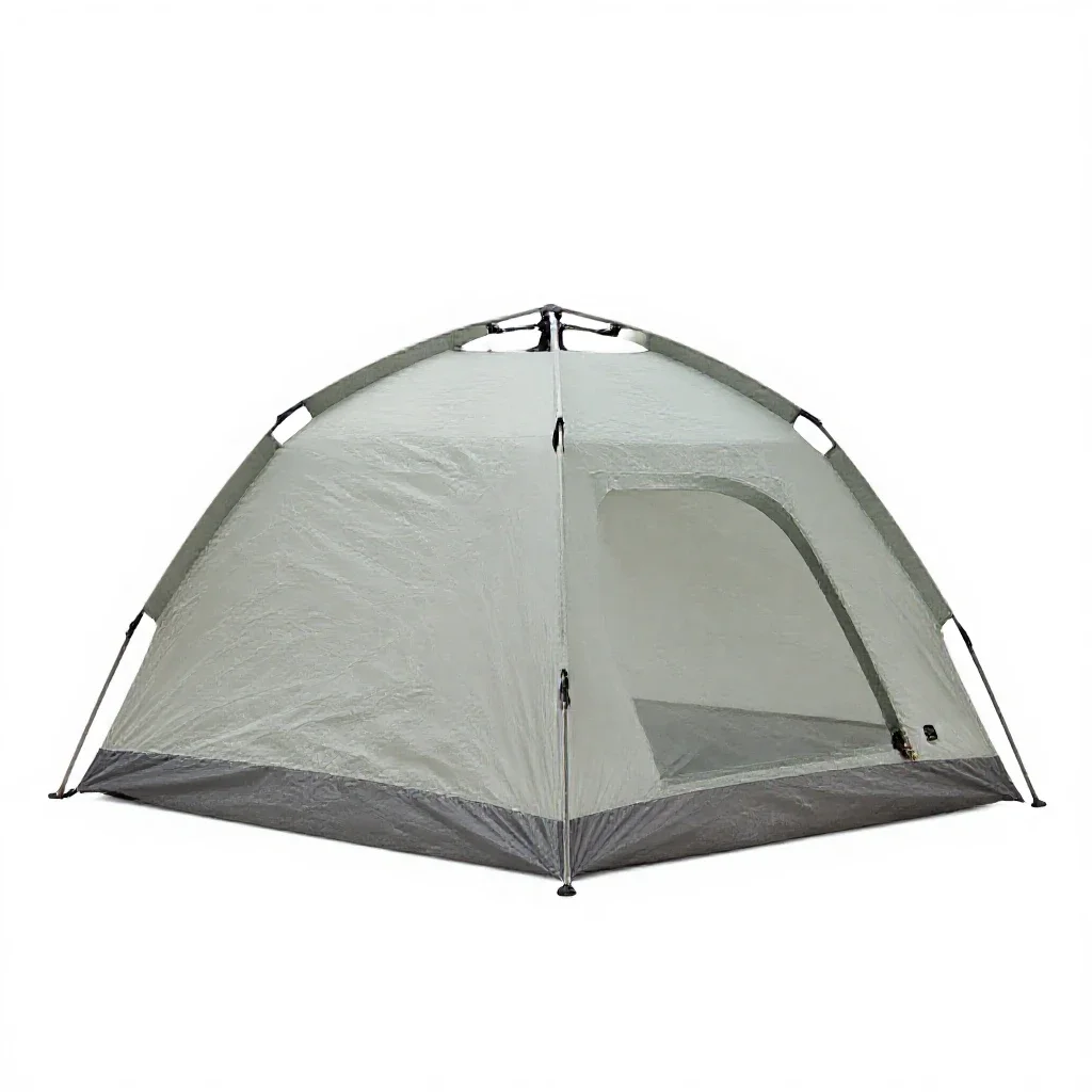 Pop tent isolated on a white background