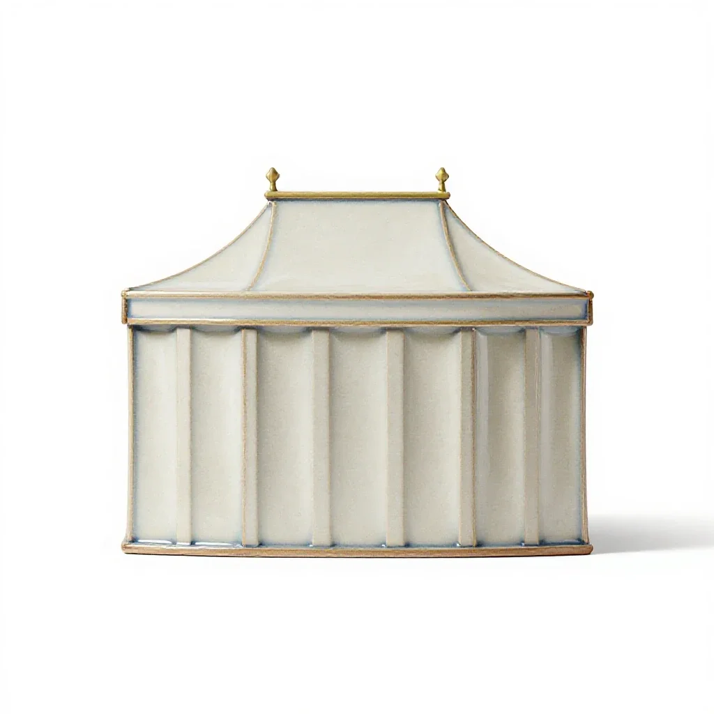 Praetorium isolated on a white background