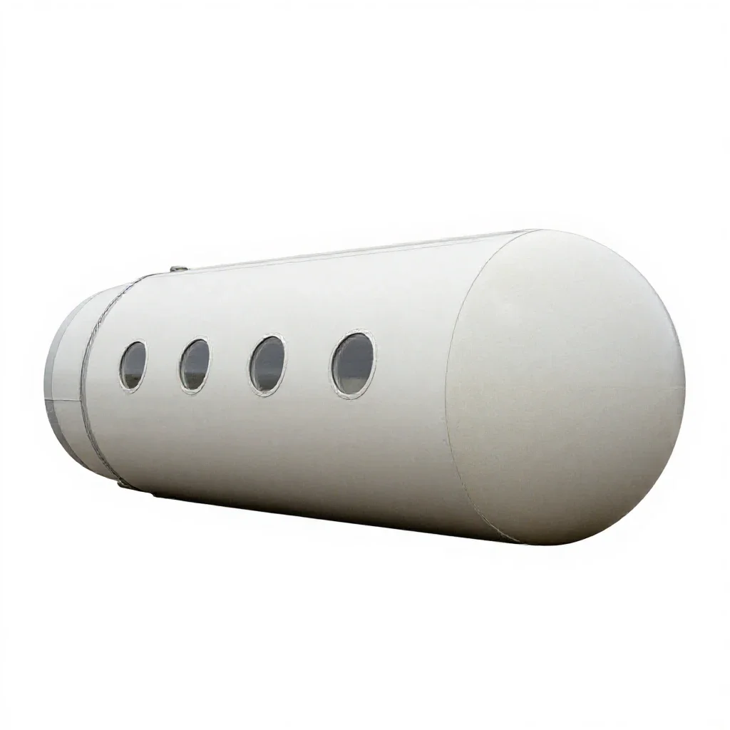 Pressure cabin isolated on a white background