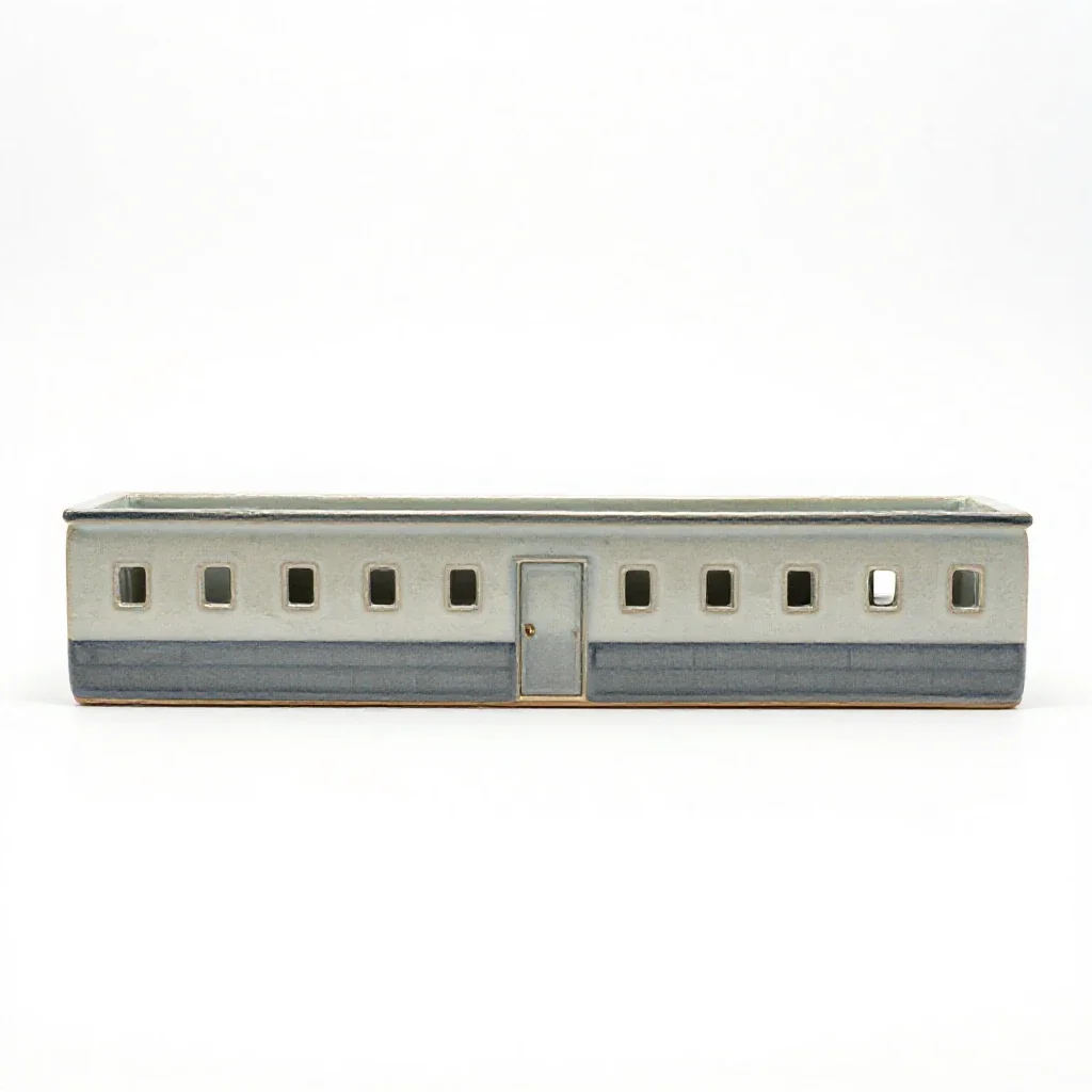 Prison camp isolated on a white background