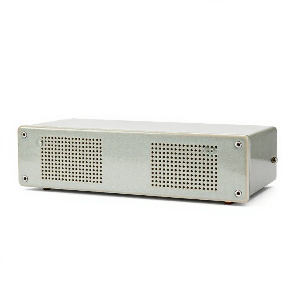 Radio chassis isolated on a white background