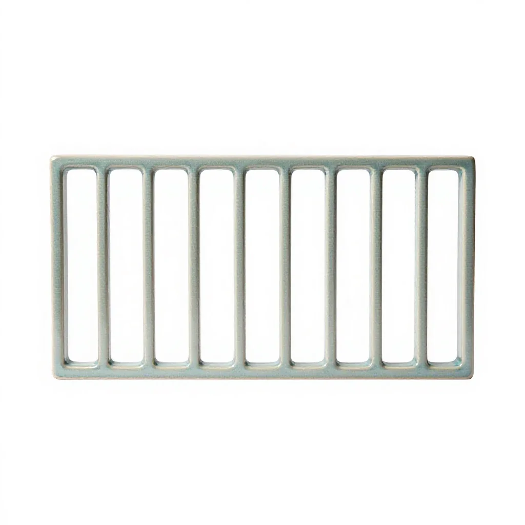 Rail fence isolated on a white background