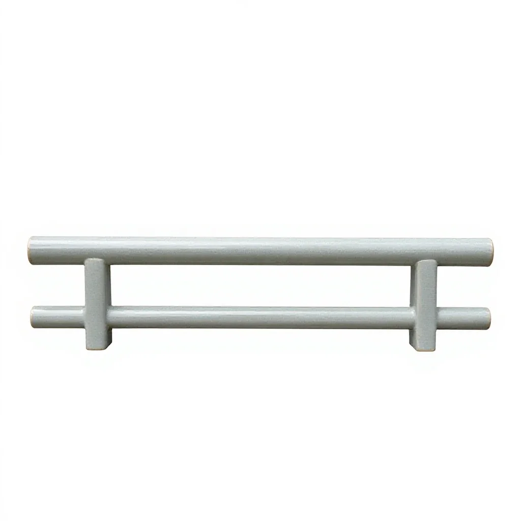 Railing isolated on a white background