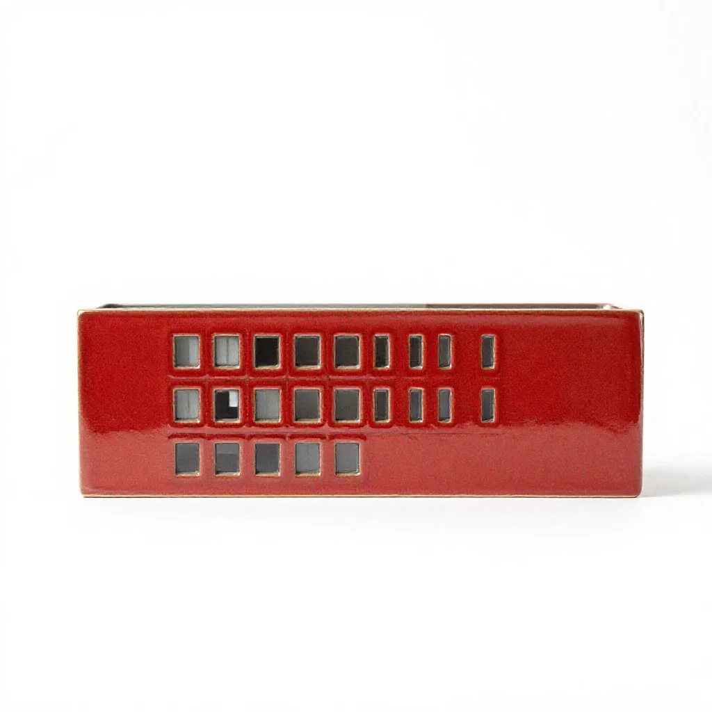 Redbrick university isolated on a white background