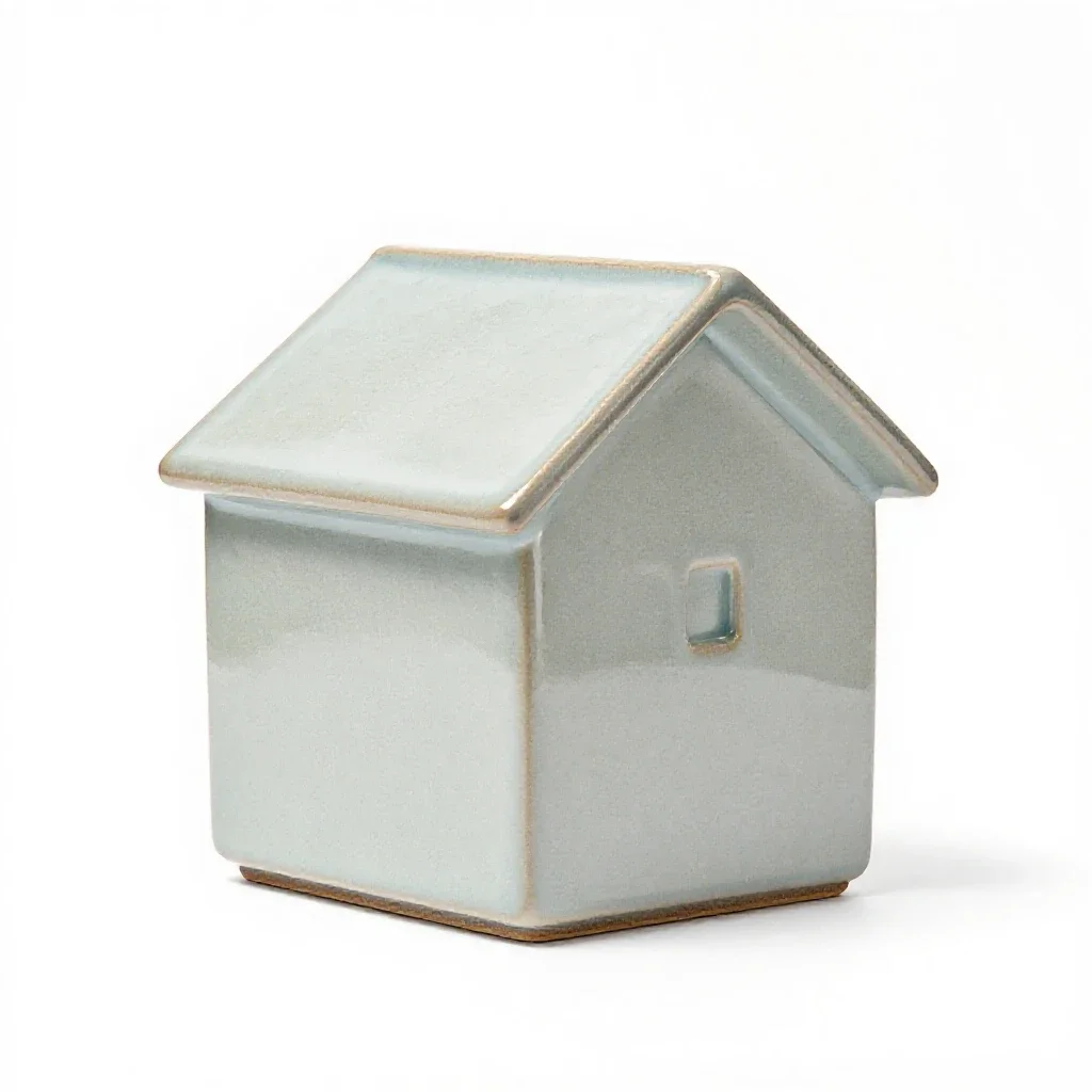 Safe house isolated on a white background