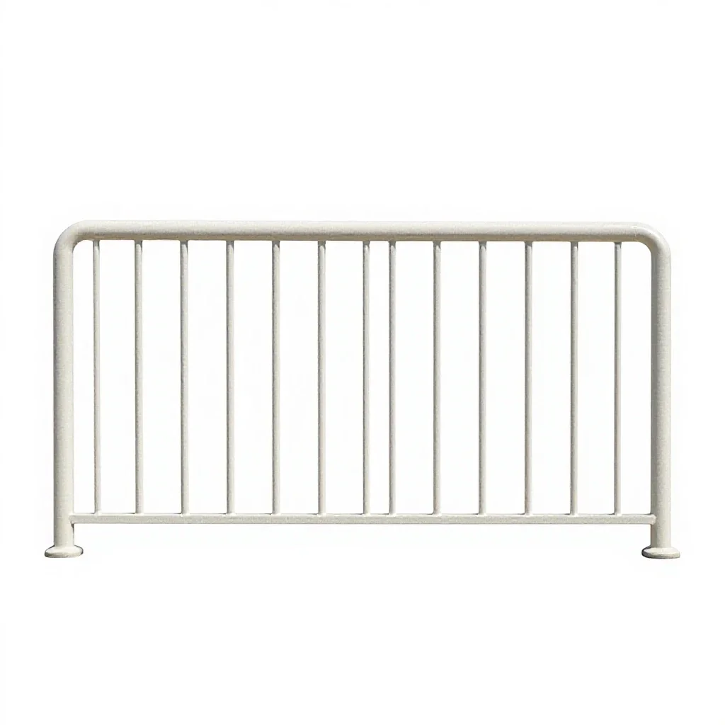 Safety rail isolated on a white background