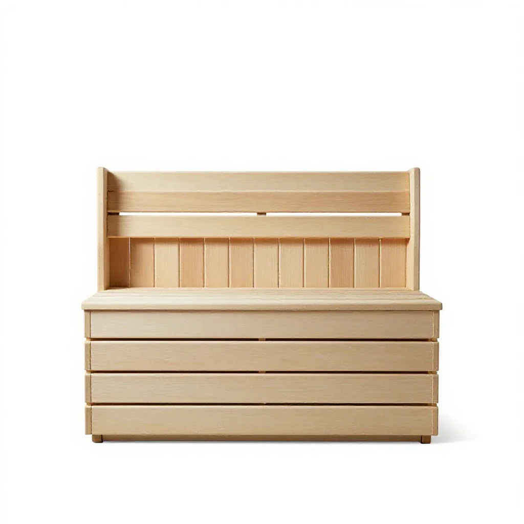 Sauna isolated on a white background