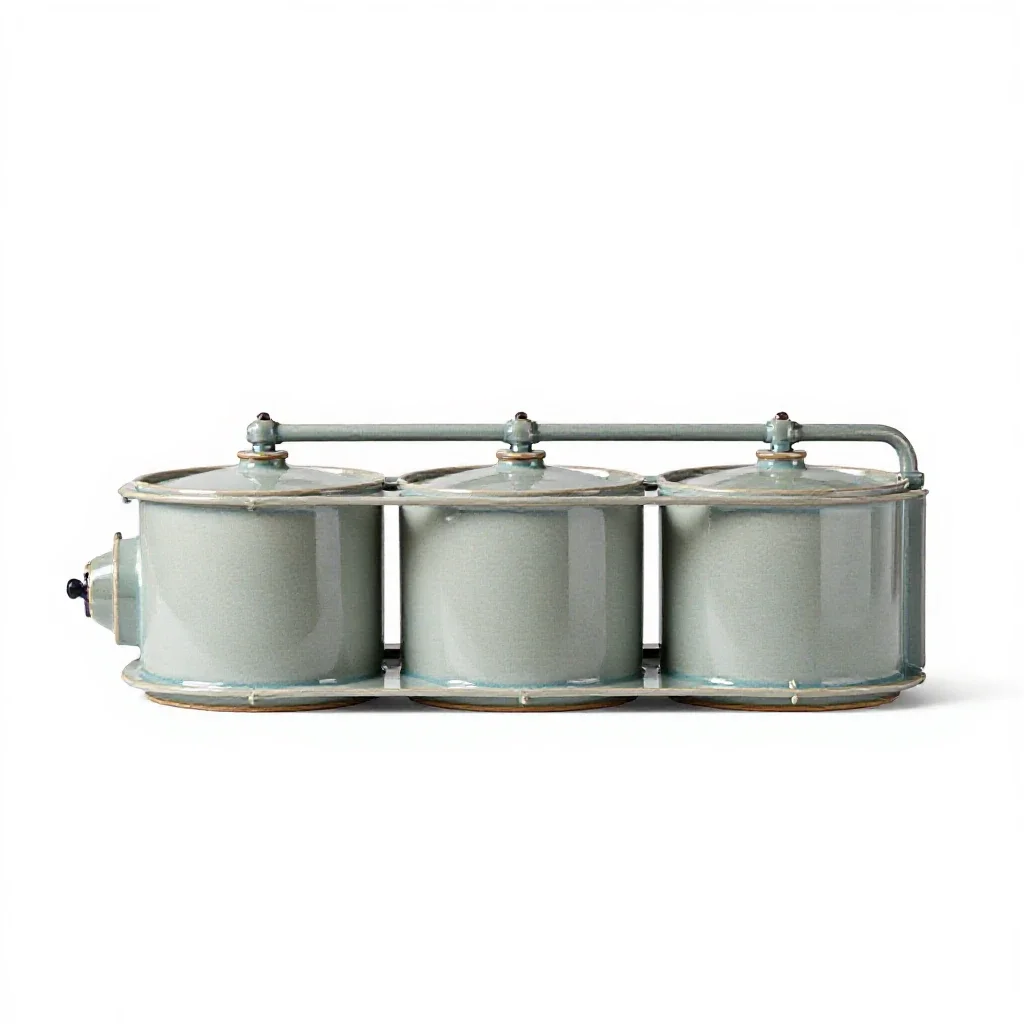 Sewage disposal plant isolated on a white background