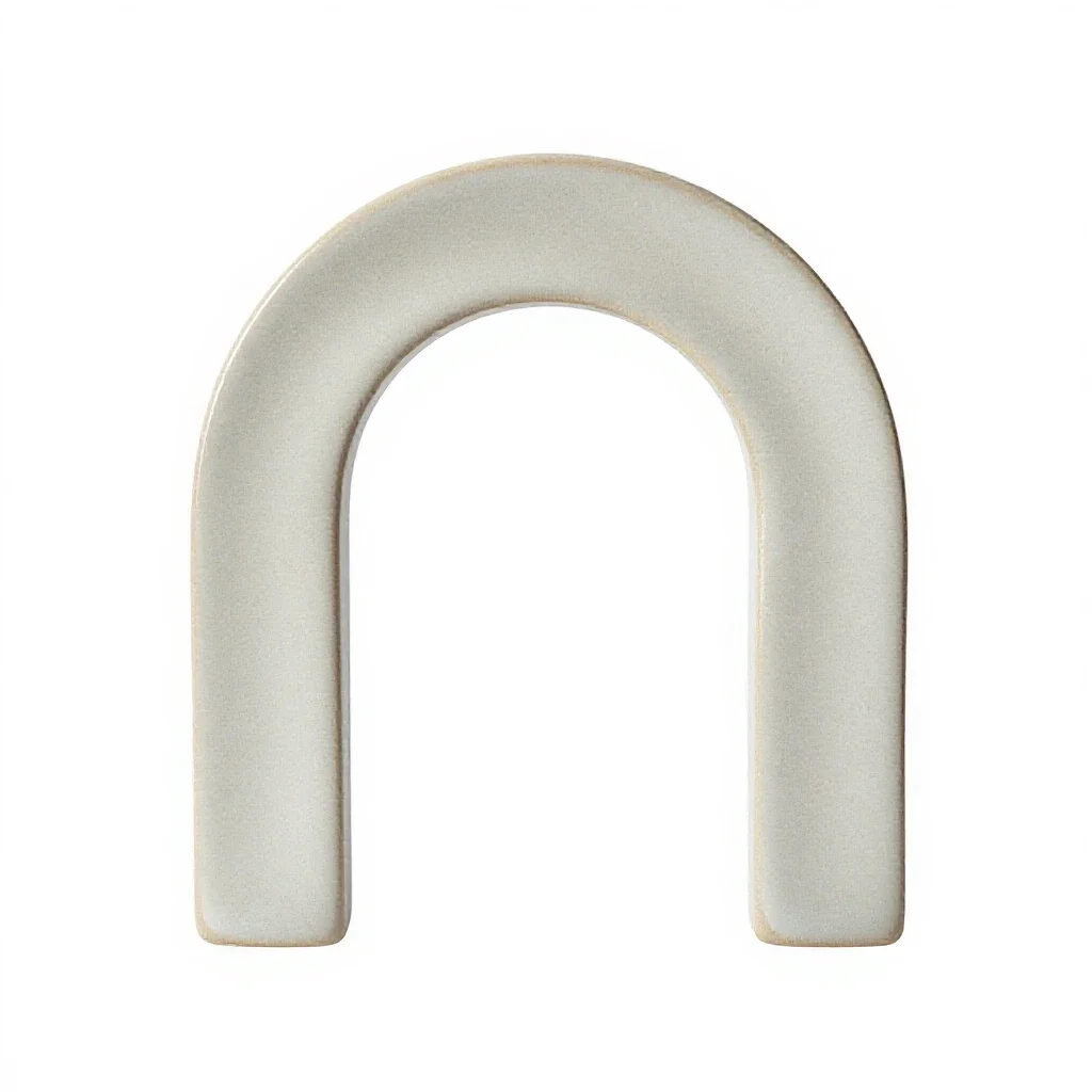Shouldered arch isolated on a white background
