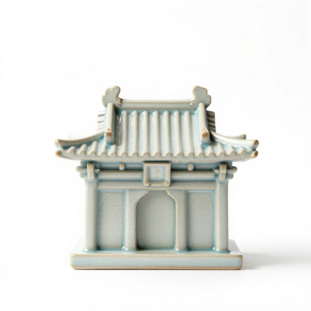 Shrine isolated on a white background