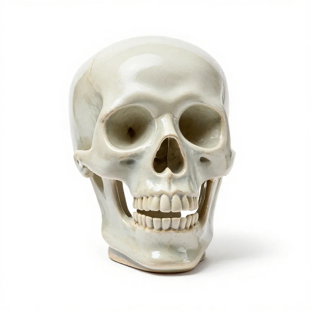 Skeleton isolated on a white background