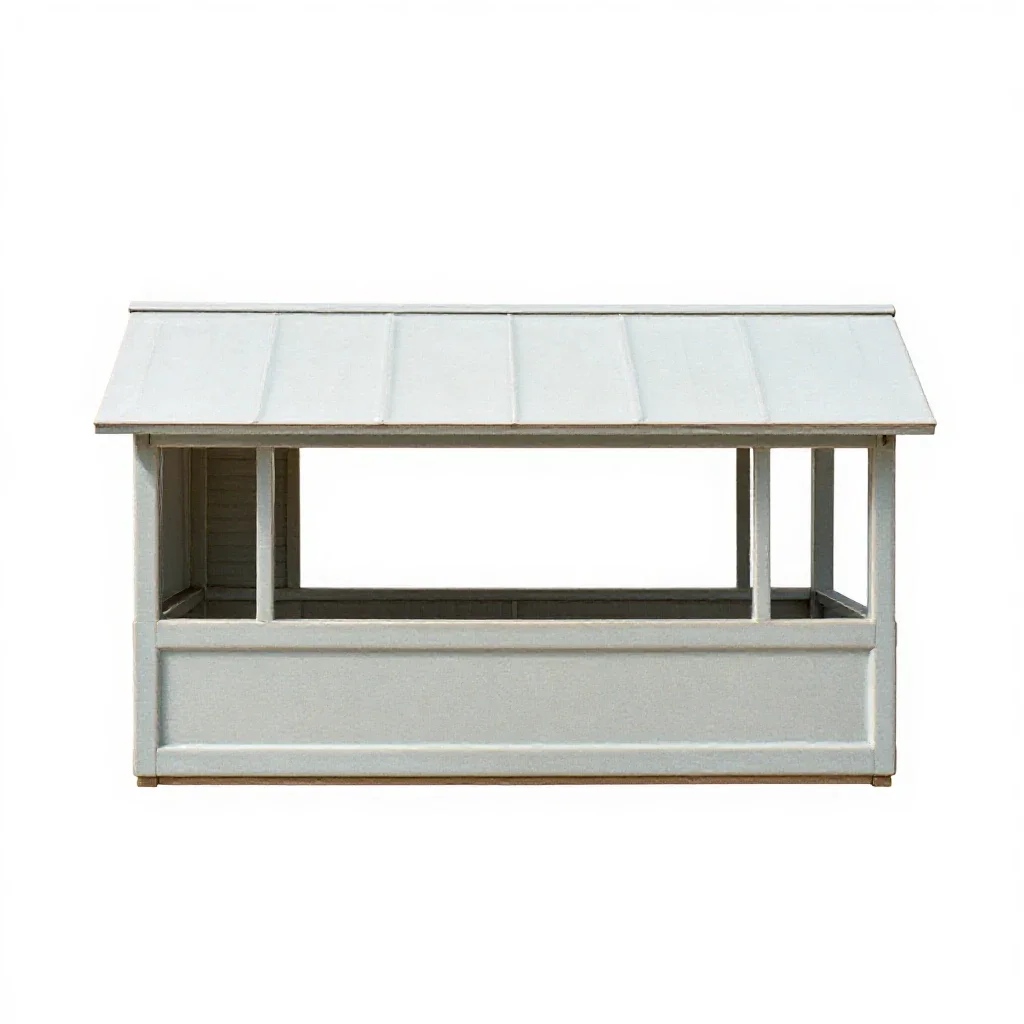 Stable isolated on a white background