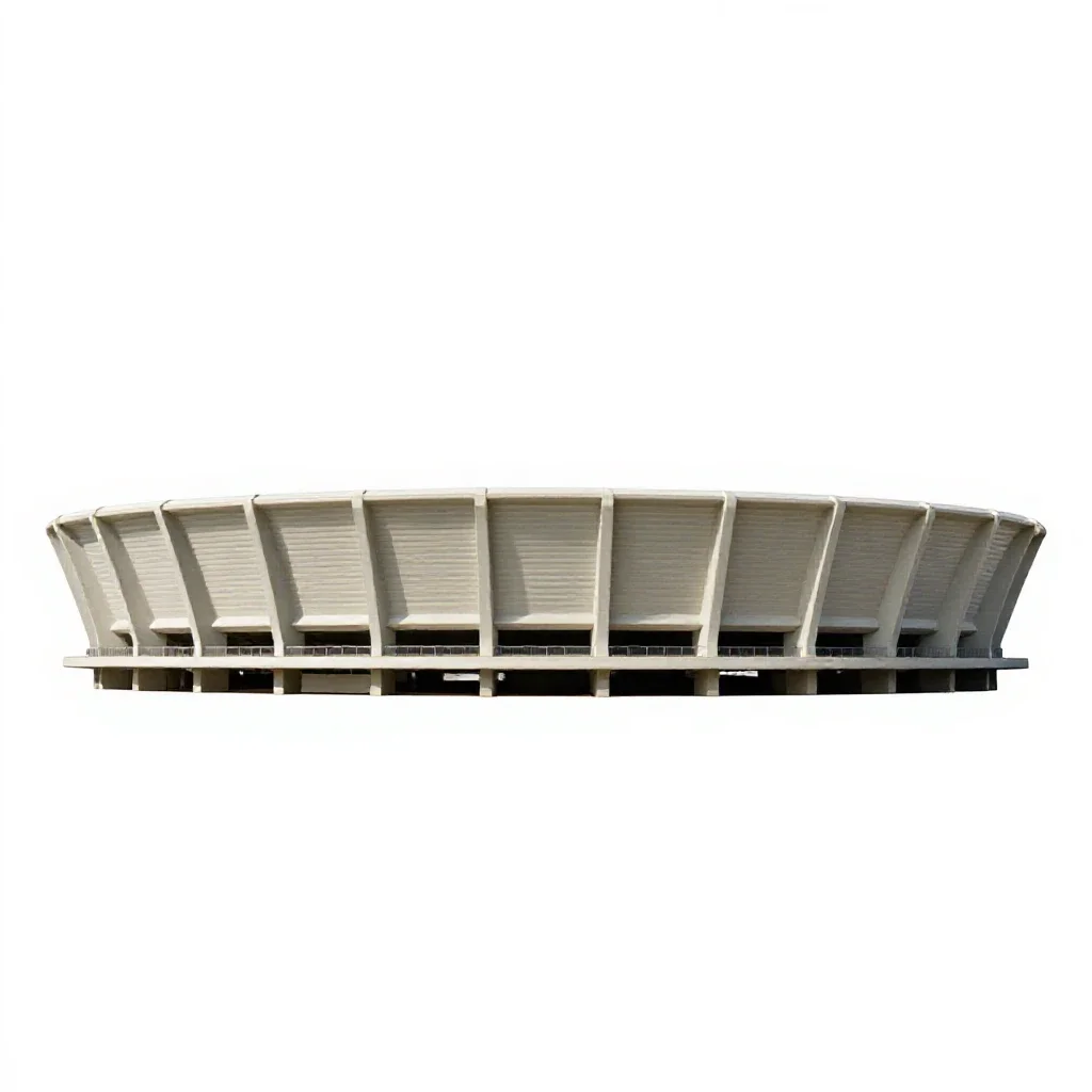 Stadium isolated on a white background