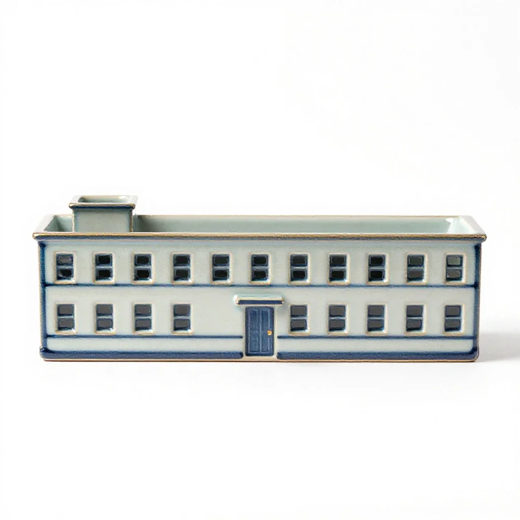State prison isolated on a white background