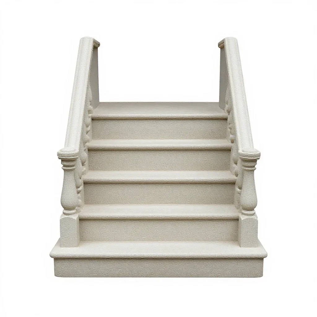 Stoop isolated on a white background