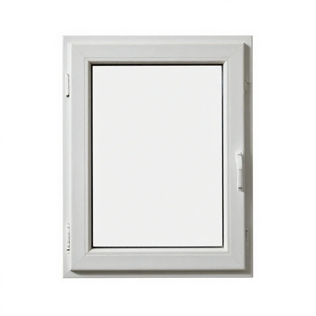 Storm window isolated on a white background