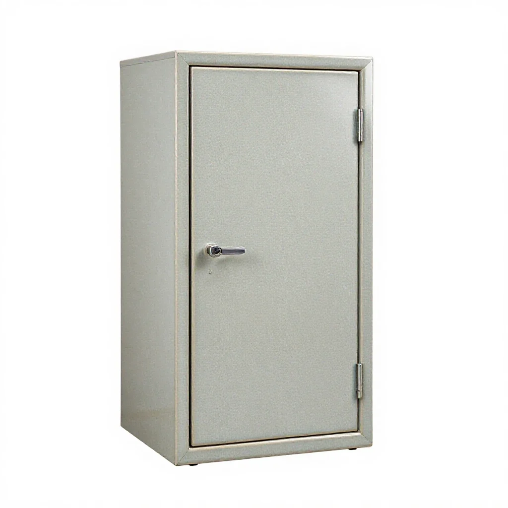 Strongroom isolated on a white background