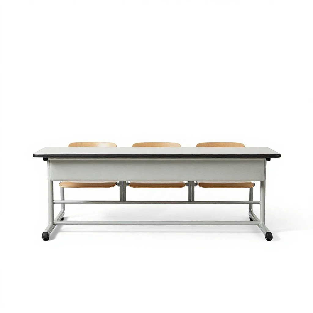Study hall isolated on a white background