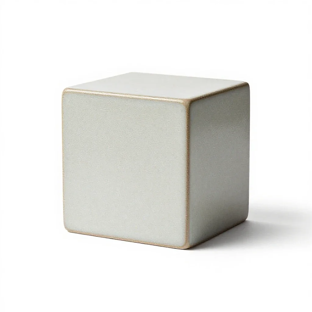 Stumbling block isolated on a white background