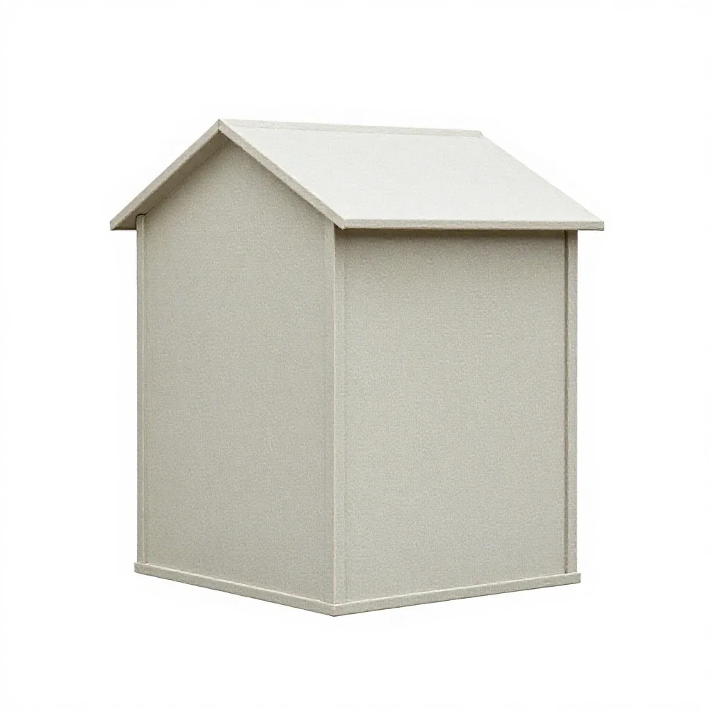 Toolshed isolated on a white background